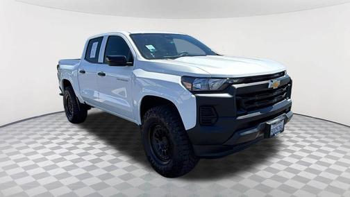 Summit White 2023 Chevrolet Colorado WT