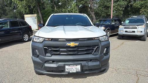 Summit White 2023 Chevrolet Colorado WT