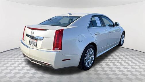 White Diamond Tri-Coat 2013 Cadillac CTS Luxury