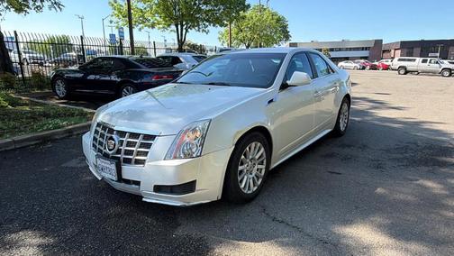 White Diamond Tri-Coat 2013 Cadillac CTS Luxury