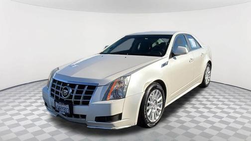 White Diamond Tri-Coat 2013 Cadillac CTS Luxury