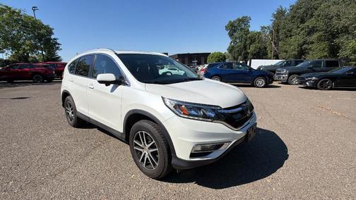 White Diamond Pearl 2015 Honda CR-V EX-L