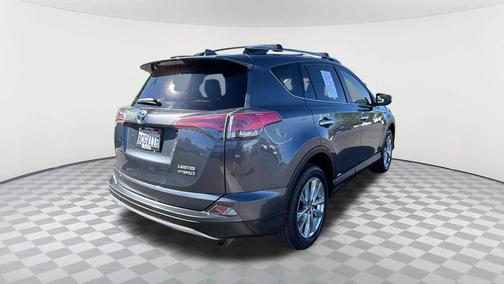 Magnetic Gray Metallic 2018 Toyota RAV4 Hybrid Limited