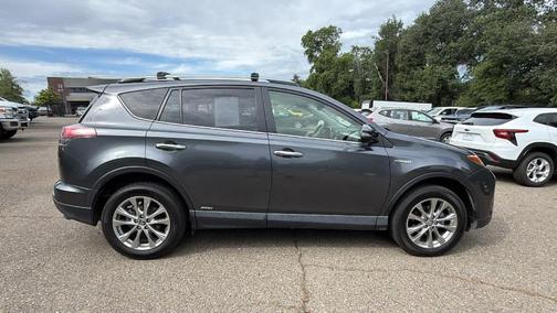 Magnetic Gray Metallic 2018 Toyota RAV4 Hybrid Limited