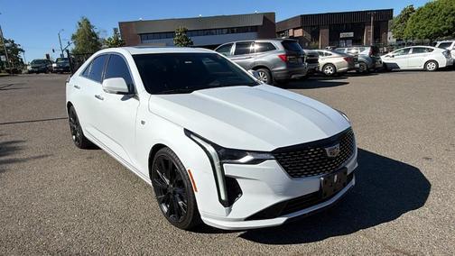 Summit White 2020 Cadillac CT4 Luxury