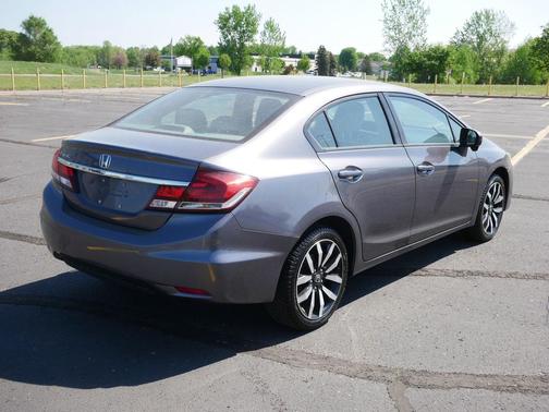 Gray 2015 Honda Civic EX-L