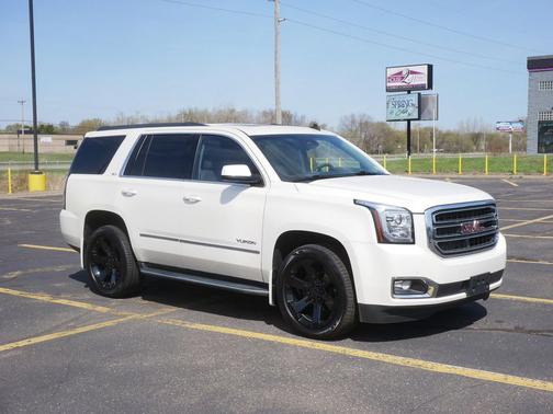 White Diamond Tricoat 2015 GMC Yukon SLT