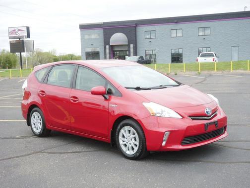 Barcelona Red 2013 Toyota Prius v Two