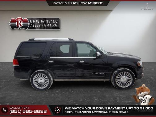Tuxedo Black Metallic 2015 Lincoln Navigator Base