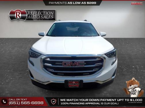 Summit White 2020 GMC Terrain SLT