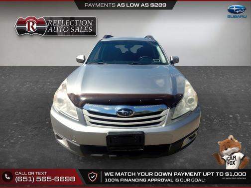 Steel Silver Metallic 2010 Subaru Outback 2.5 i Premium