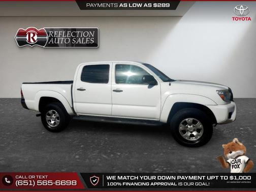 Super White 2014 Toyota Tacoma Base