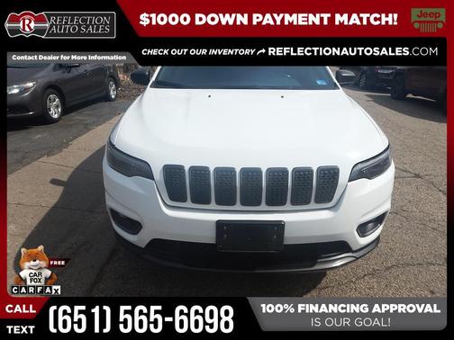 Bright White Clearcoat 2021 Jeep Cherokee 80th Anniversary 4x4