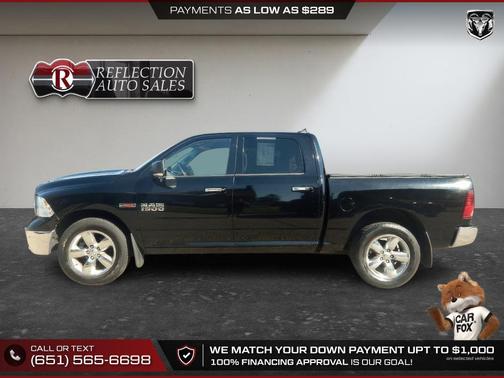 Black Clearcoat 2014 RAM 1500 Big Horn