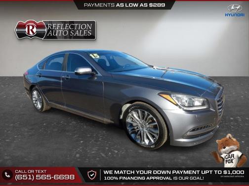 Empire State Gray 2015 Hyundai Genesis 3.8
