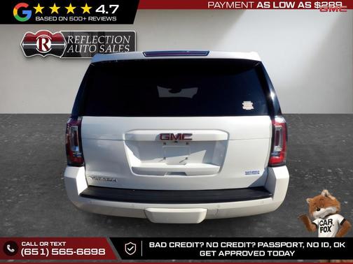 White Diamond Tricoat 2015 GMC Yukon SLT