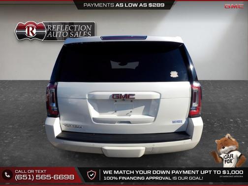 White Diamond Tricoat 2015 GMC Yukon SLT