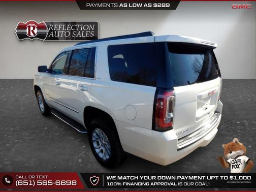 White Diamond Tricoat 2015 GMC Yukon SLT