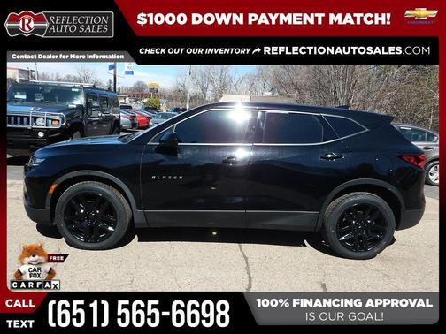 Black 2020 Chevrolet Blazer 2LT