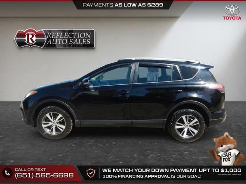 Black 2018 Toyota RAV4 Adventure