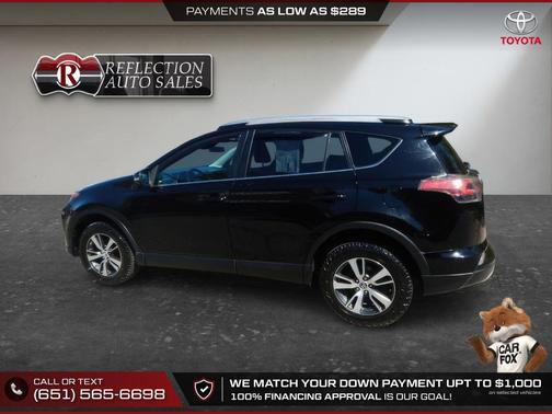 Black 2018 Toyota RAV4 Adventure
