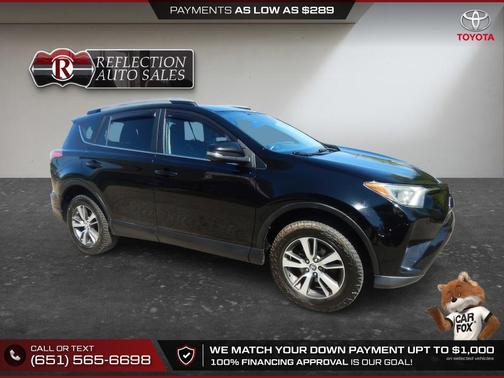 Black 2018 Toyota RAV4 Adventure