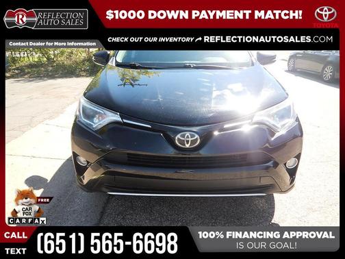 Black 2018 Toyota RAV4 Adventure