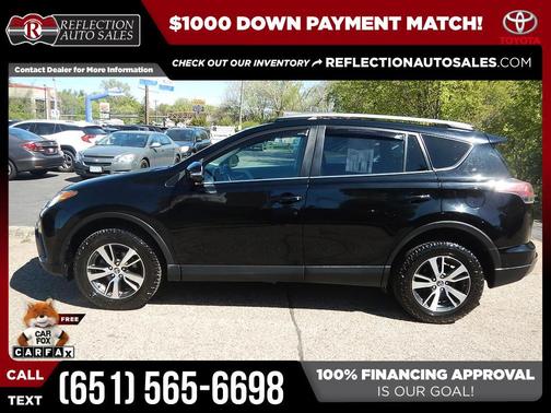 Black 2018 Toyota RAV4 Adventure