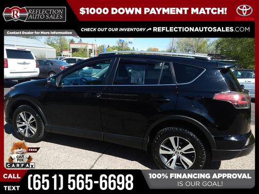 Black 2018 Toyota RAV4 Adventure