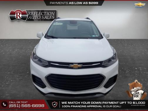 Summit White 2018 Chevrolet Trax LT