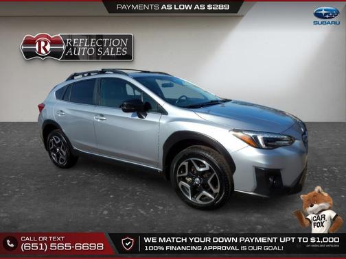 Ice Silver Metallic 2018 Subaru Crosstrek 2.0i Limited