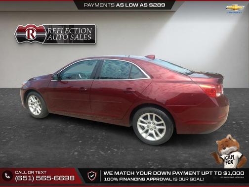 Butte Red Metallic 2015 Chevrolet Malibu 1LT