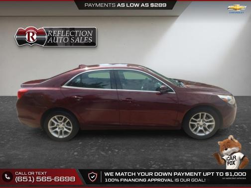 Butte Red Metallic 2015 Chevrolet Malibu 1LT