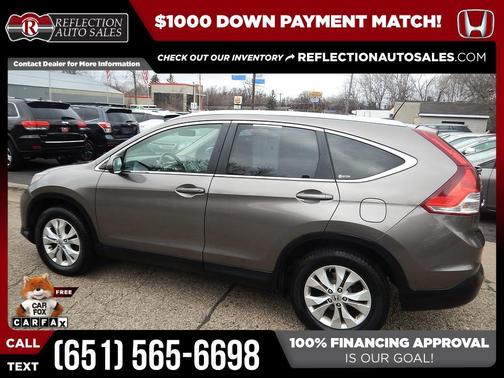 Urban Titanium Metallic 2012 Honda CR-V EX-L