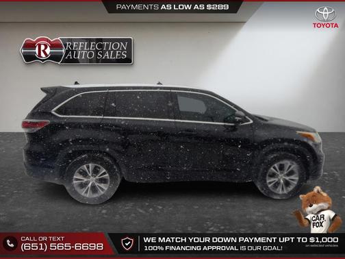 Attitude Black Metallic 2015 Toyota Highlander XLE