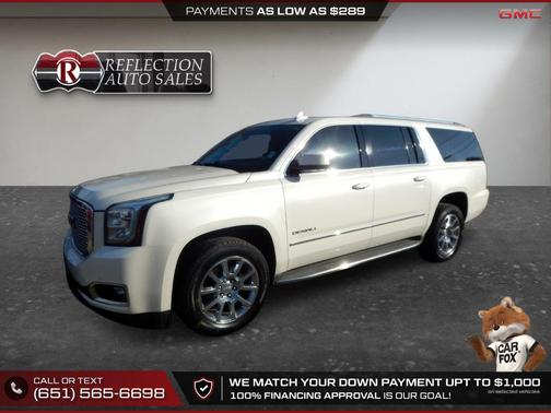White Diamond Tricoat 2015 GMC Yukon XL 1500 Denali