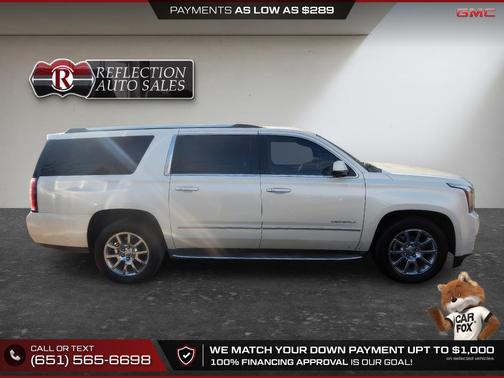 White Diamond Tricoat 2015 GMC Yukon XL 1500 Denali