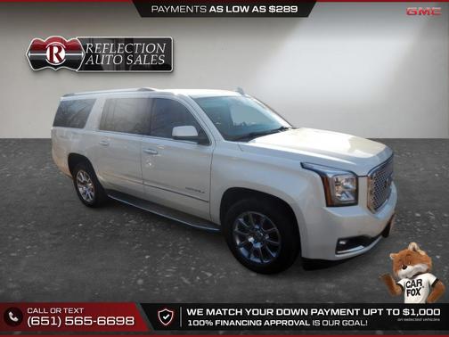 White Diamond Tricoat 2015 GMC Yukon XL 1500 Denali