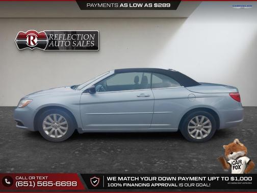 Crystal Blue Pearl 2012 Chrysler 200 Touring