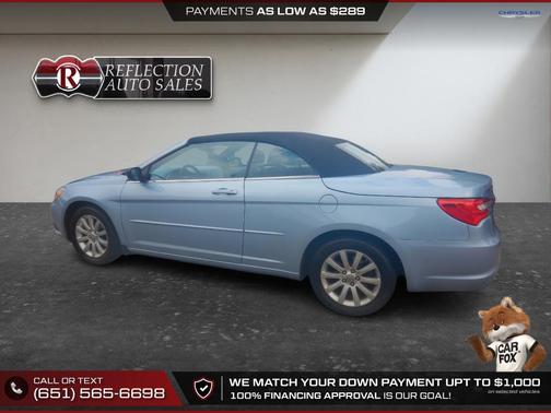 Crystal Blue Pearl 2012 Chrysler 200 Touring