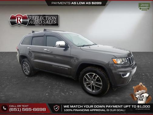 Granite Crystal Metallic Clearcoat 2017 Jeep Grand Cherokee Limited