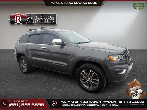 Granite Crystal Metallic Clearcoat 2017 Jeep Grand Cherokee Limited