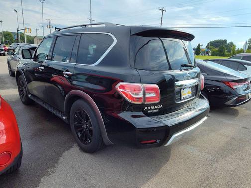 Super Black 2017 Nissan Armada Platinum