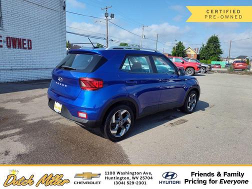 Intense Blue 2025 Hyundai VENUE SEL