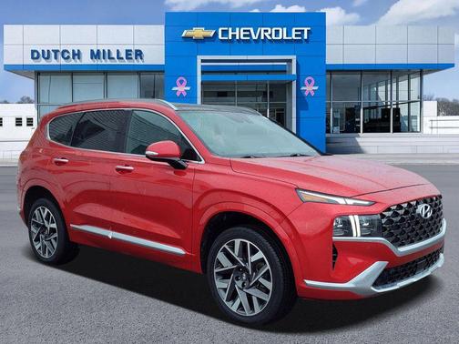 Calypso Red 2023 Hyundai SANTA FE Calligraphy