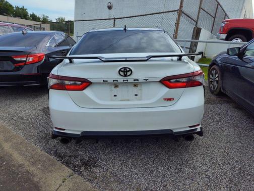 Wind Chill Pearl/Midnight Black Metallic 2022 Toyota Camry TRD