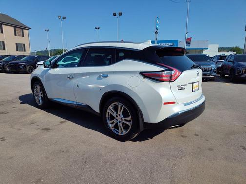 Pearl White 2017 Nissan Murano Platinum
