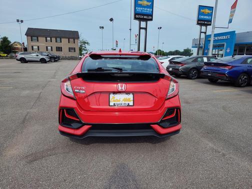 Rallye Red 2020 Honda Civic EX