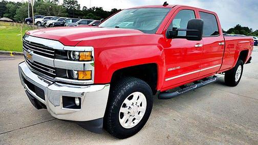 Red 2015 Chevrolet Silverado 2500 LTZ