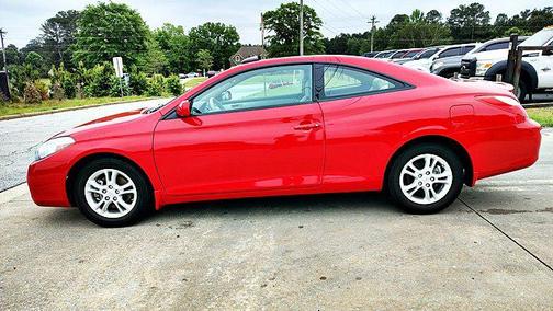 Red 2008 Toyota Camry Solara SE